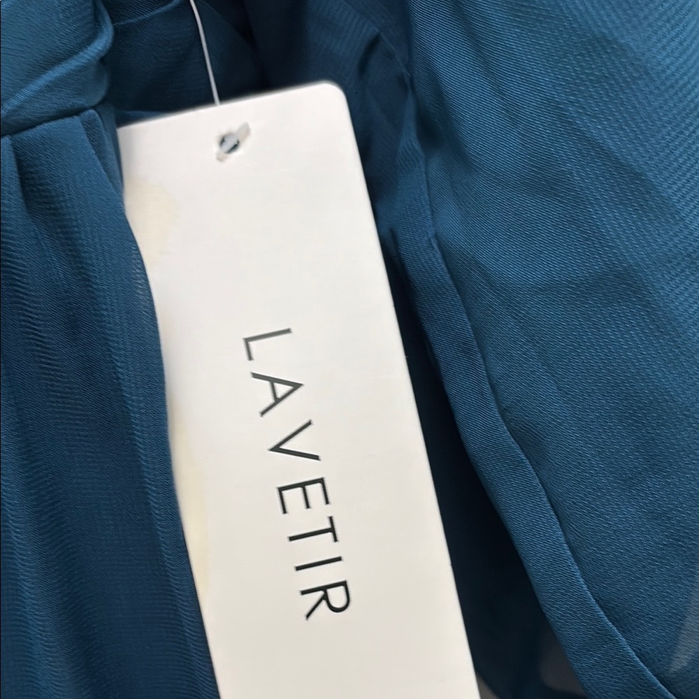 Lavétir Teal Formal Bridesmaid Wedding Maxi Dress Size 10 - Picture 5 of 14